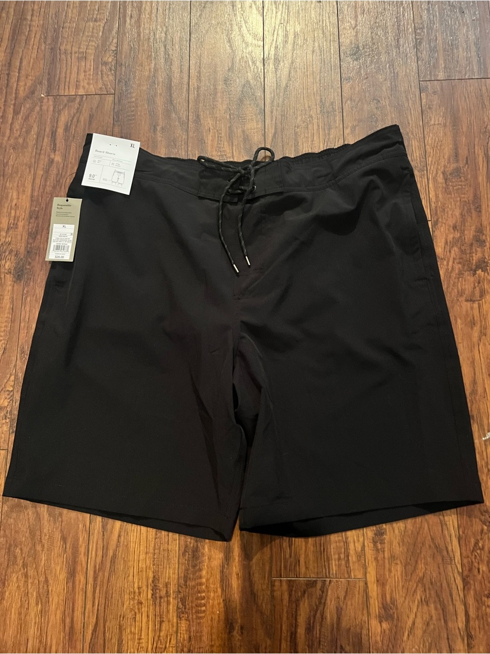 Goodfellow & Co Black Men's Swim Board Shorts